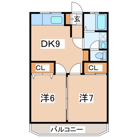 郡山駅 バス19分  成山公園前下車：停歩4分 1階の物件間取画像